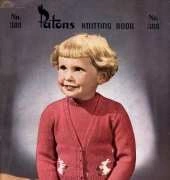 Patons 388. Vintage Toddler Knits