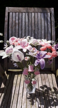 Yvonnes Crochet Art - Yvonne Blanker - Birthday Bouquet - Verjaardagsboeket - Dutch