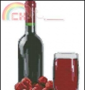 Zolotoe Runo SZH-011 Still life with wine