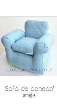 Amellie - Doll Armchair - Sofa de Boneca - Portuguese