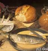 Golden Kite 1378. Still Life with Stag Beetle