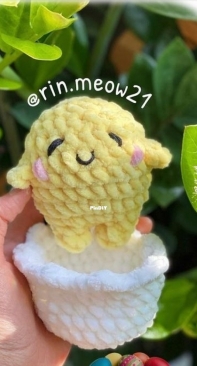 RIN Crochet - rin.meow21 - Gudetama - Free