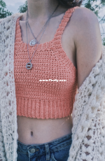 Crochet With Carrie - Carrie M Chambers - Summer Fruits Top - Free
