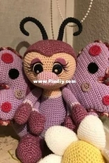 Yazzies Haekelstuebchen - Jessica Behrendt - Happy spring bugs Schinya Butterfly - Happy spring bugs Schinya Schmetterling - German