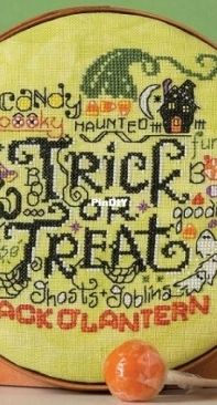 Haunted Fun by Ursula Michael from Just Cross Stitch - Halloween 2021 PCS + XSD