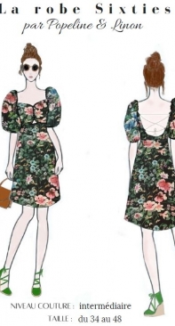 Popeline & Linon - La Robe Sixties - French