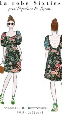 Popeline & Linon - La Robe Sixties - French