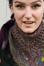 Of The Moon Shawl/Wrap by Caitlin ffrench -Eng-Free