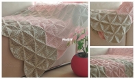Ambercraftstore - Tatjana Ozolina - Triangles Afghan - Free