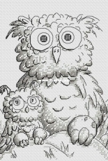 Lkacross - Owls in the Early Morning by Anastasia Smironova