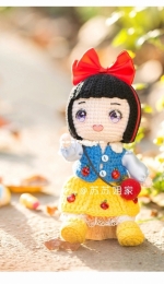 New Mommy Handmade DIY - Su Su Jie Jia - Susans Family - SA1263 - Princess Going to School - Snow White - Chinese - Free