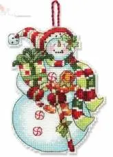 Dimensions 70-08915 Snowman with Sweets