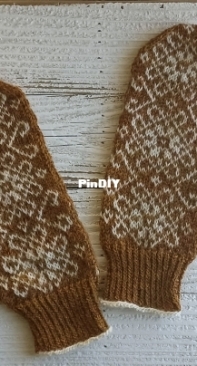 Golden Hour Mittens by Traci Scott-Free