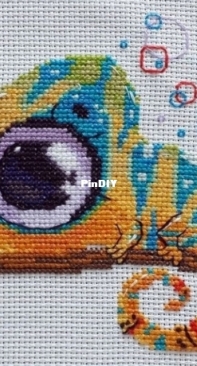 Cross stitch - Cute bug