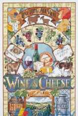 Janlynn - Platinum Collection 023-0566 Wine & Cheese