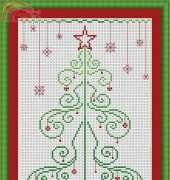 Aliona Alionca Ricamo - Albero di Natale