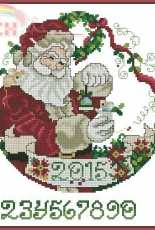 Stoney Creek B483 - Santa Plate the night before Christmas