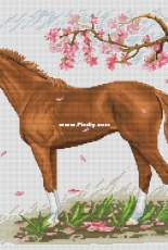 Spring Horse by Serafima Abramova/Серафима Абрамова