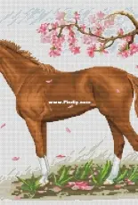 Spring Horse by Serafima Abramova/Серафима Абрамова