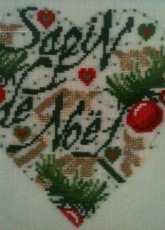 Isabelle Vautier 50073k - Tree Christmas Heart (Sapin Noel)
