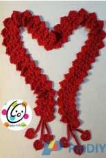 Snappy Tots - Heidi Yates - Heartstrings Scarf