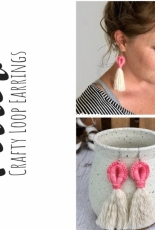A Crafty Concept - Ashley Stallsworth - Crafty Loop Earrings - Free