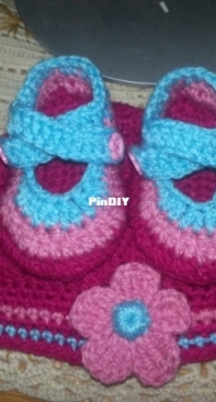 Pink and blue
