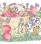HAED HAEHOM 1021 Apple Harvest by Ellen Jareckie, House-Mouse Designs