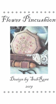 Sub Rosa - Flower Pincushion