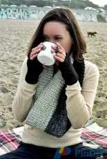 Salt Point Infinity Scarf by Kathy Simpson-Free