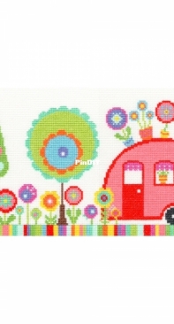Bothy Threads XCR2 Funky Caravan