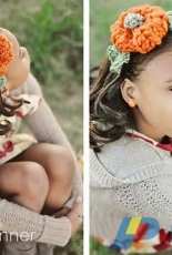 Tanyas Tangles-Tanya Bernard-Pumpkin Headband - Free