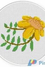 Daily Cross Stitch - Beautiful Sunflower