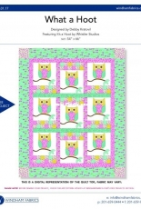 Windham Fabrics - What a Hoot by Debby Kratovil  - Free
