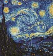 Riolis 1088 - Starry Night after Van Gogh Painting XSD