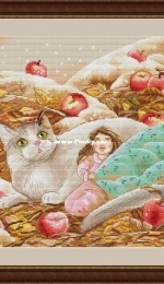 Cozy Cat by Lena Averina / Pavlova