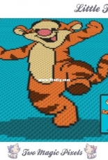 Two magic pixels - Little tigger