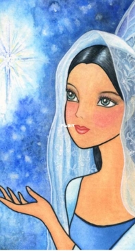 HAED HAENTQS4008 QS Star of Christmas Fairy by Nadia Tate