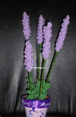 Crochet lavender