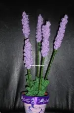 Crochet lavender