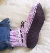 Holland Designs - Lisa van Klaveren - Ladies Knit-Look Sweater Boots