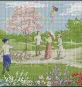 Sandy Littlejohn - Edwardian Springtime Park