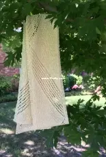 Up and Down summer scarf by Luzie Kahlweiss - English, German