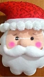 Felt - Babbo Natale from Donna Web - Free