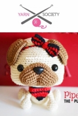 Yarn Society - Keke Grace - Piper the Pug - Russian - Translated - Free