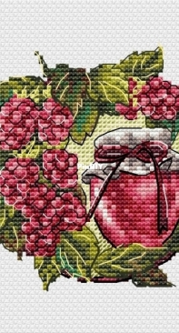Eles Design - Pleasant Chores - Raspberry by Elena Limanova / Lena Eles