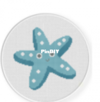 Daily Cross Stitch - Happy Starfish