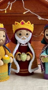 Toys by Milena - Milena Toys - Elena Melnikova - Three Wise Men