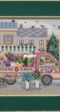 Mill Hill - Buttons & Beads Spring Series MH14-2614 Flower Truck