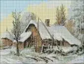 Galeria Broderia 9003 A Winter Cottage
